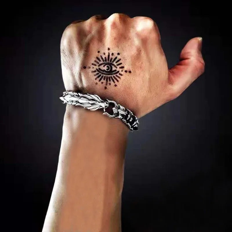 Viking Domineering Dragon Vintage Punk Hiphop Bangle Bracelet