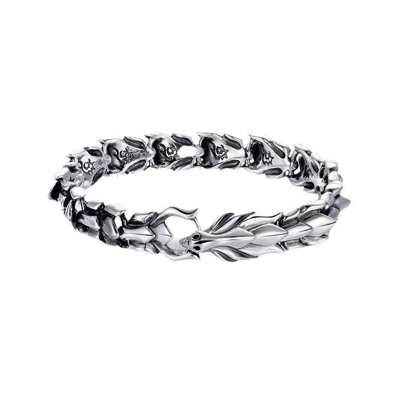Viking Domineering Dragon Vintage Punk Hiphop Bangle Bracelet