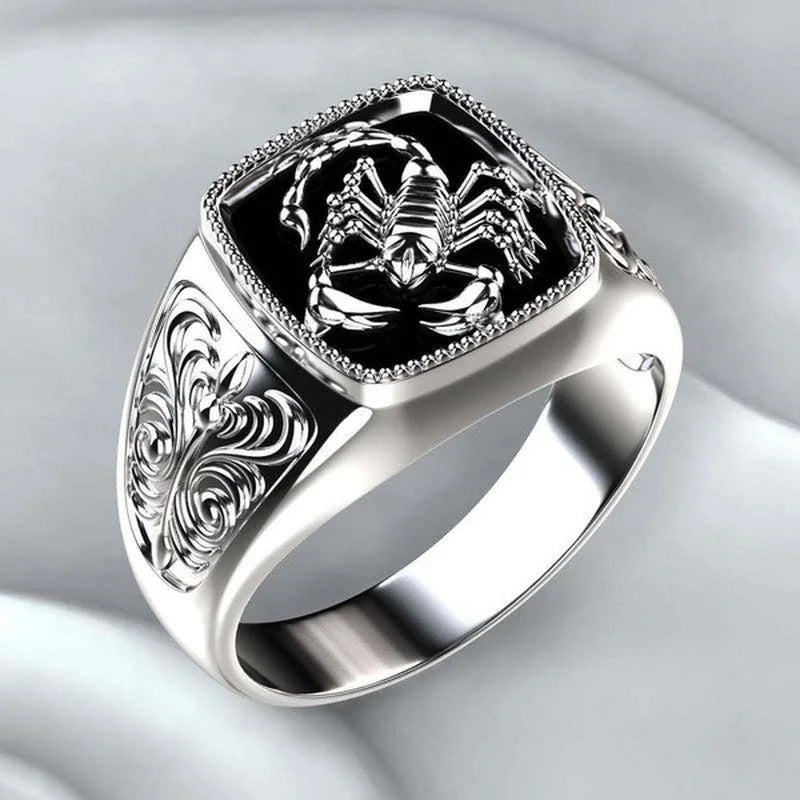 Heavy Metal Scorpion Ring – Cool Men’s Jewelry for Punk & Gothic Looks