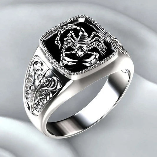 Heavy Metal Scorpion Ring – Cool Men’s Jewelry for Punk & Gothic Looks