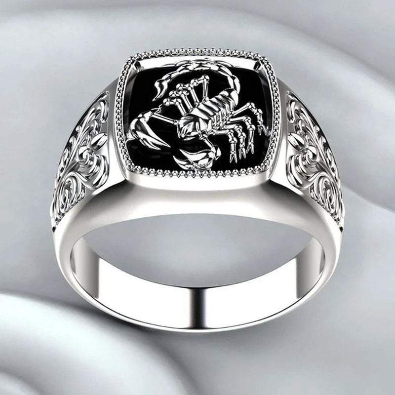 Heavy Metal Scorpion Ring – Cool Men’s Jewelry for Punk & Gothic Looks