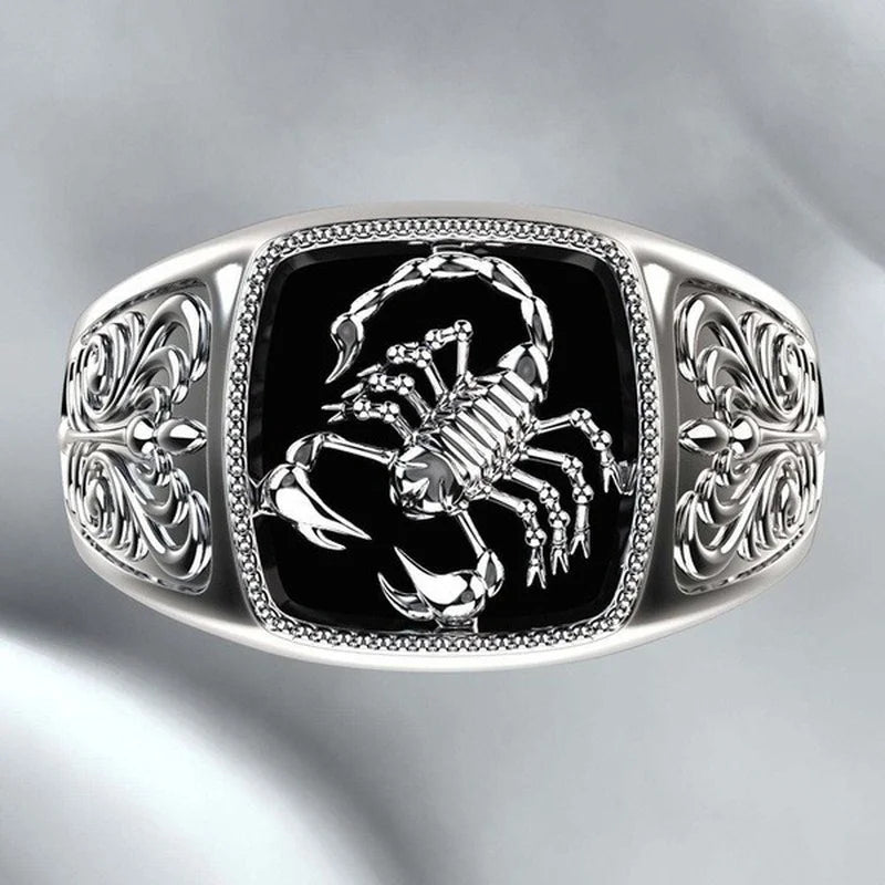 Heavy Metal Scorpion Ring – Cool Men’s Jewelry for Punk & Gothic Looks
