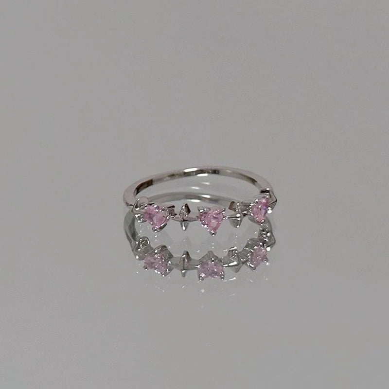 Vintage Irregular Cross Star Open Ring for Women & Men